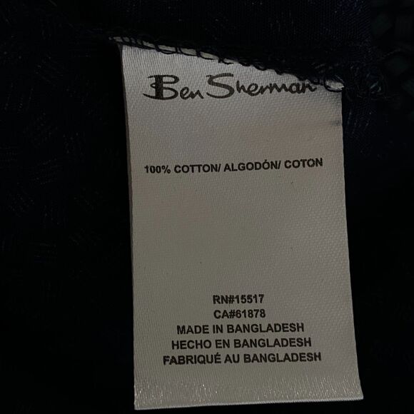 New Ben Sherman Long Sleeve Button Down Collared Shirt Boys Size 7 - Picture 7 of 11